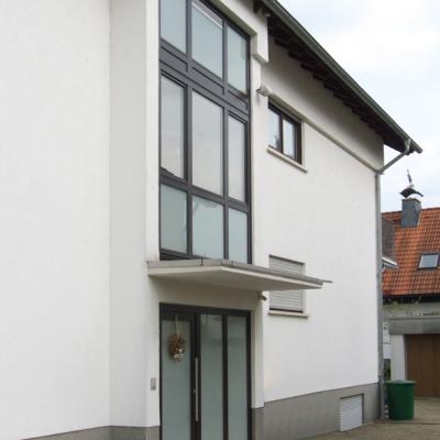 Holz Aluminium Treppenhaus
